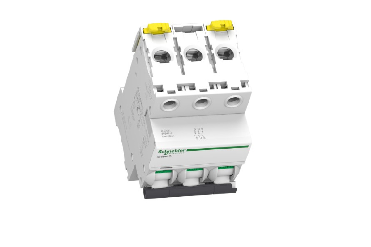 Автоматичний вимикач iC60N 3P 32A D (A9F75332)