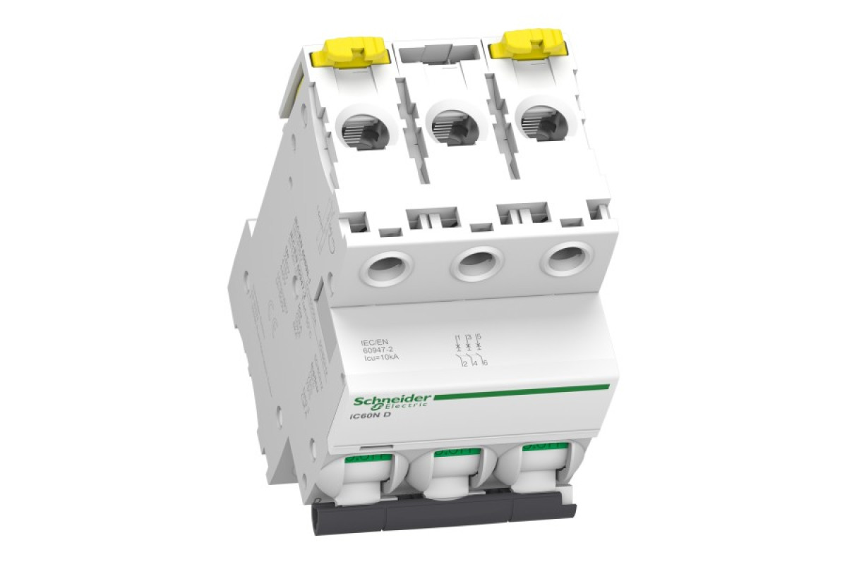 Автоматичний вимикач iC60N 3P 50A D (A9F75350)