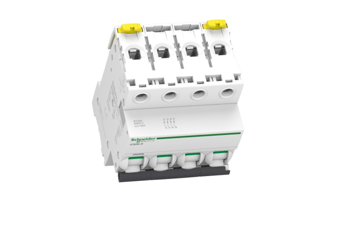 Автоматичний вимикач iC60N 4P 20A D (A9F75420)