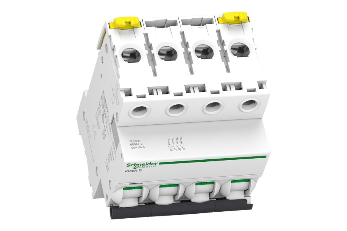 Автоматичний вимикач iC60N 4P 50A D (A9F75450)