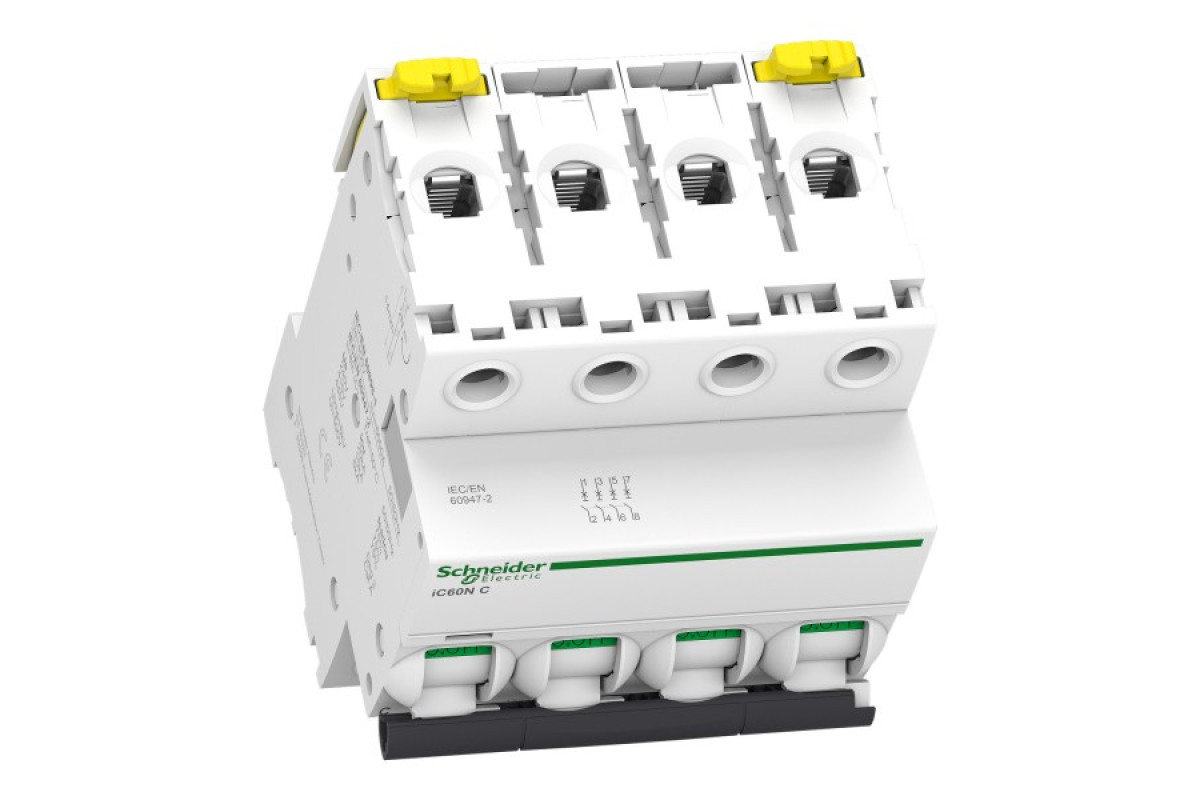 Автоматичний вимикач iC60N 4P 6A C (A9F79406)