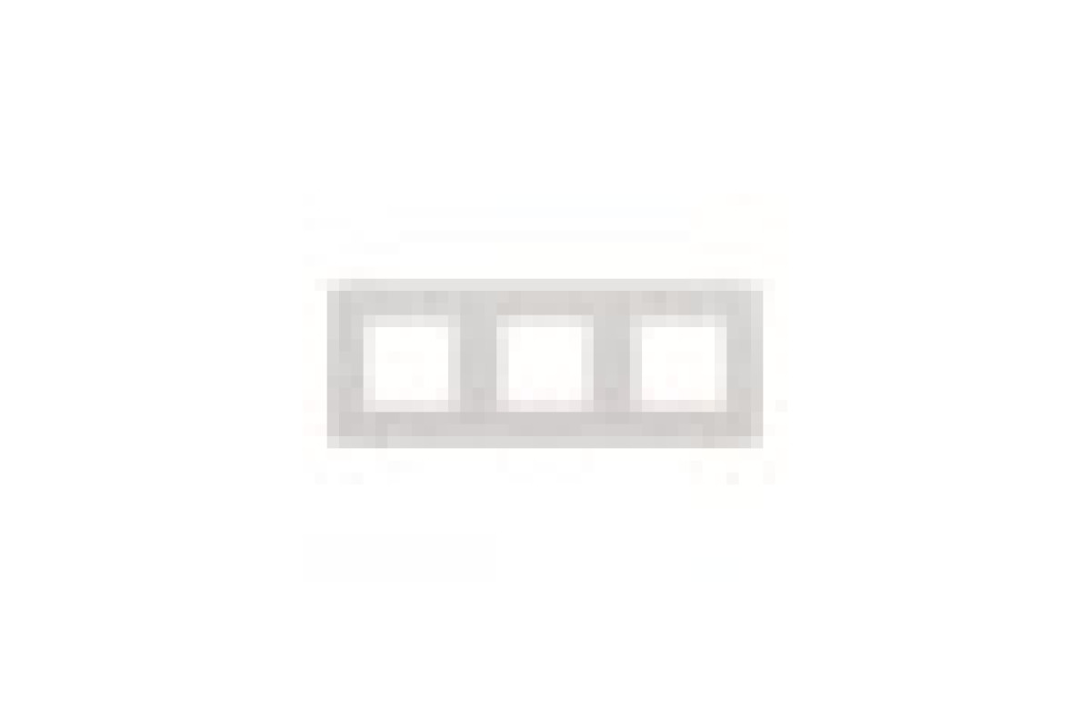 Рамка 3-постова Unica New, Шампань/білий (NU280624)