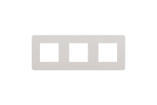 Рамка 3-постова Unica New, Шампань/білий (NU280624)