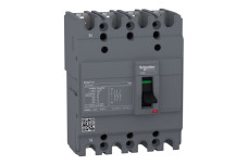 Автоматичний вимикач в литому корпусі EasyPact EZC100H 4P 30кА 25А (EZC100H4025)