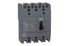 Автоматичний вимикач в литому корпусі EasyPact EZC100N 4P 15кА 75А (EZC100N4075)