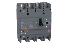 Автоматичний вимикач в литому корпусі EasyPact EZCV250N 4P3T 25кА 125А (EZCV250N4125)