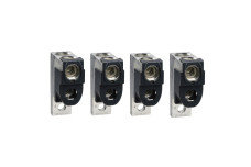 4 алюмінієві клеми 2К+пер-ки INV/INS NSX400/630 (LV432482)