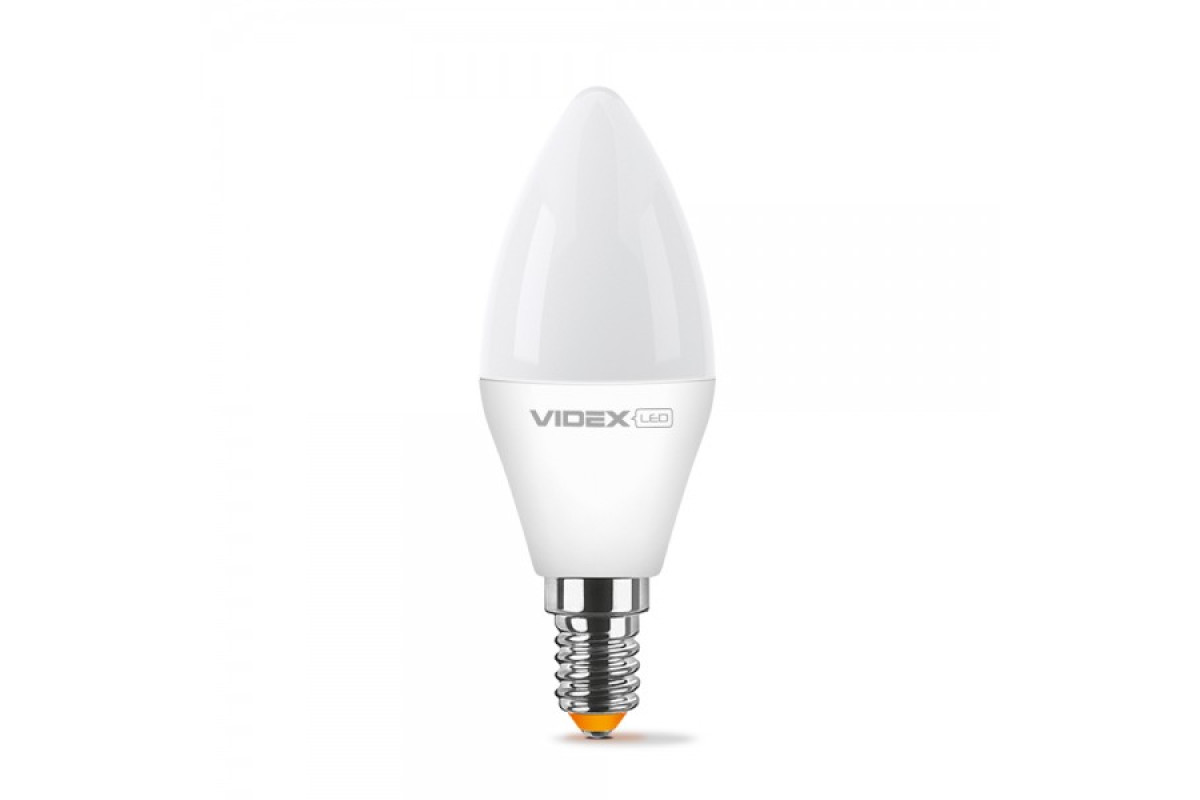 LED лампа VIDEX C37e 7W E14 4100K (VL-C37e-07144)