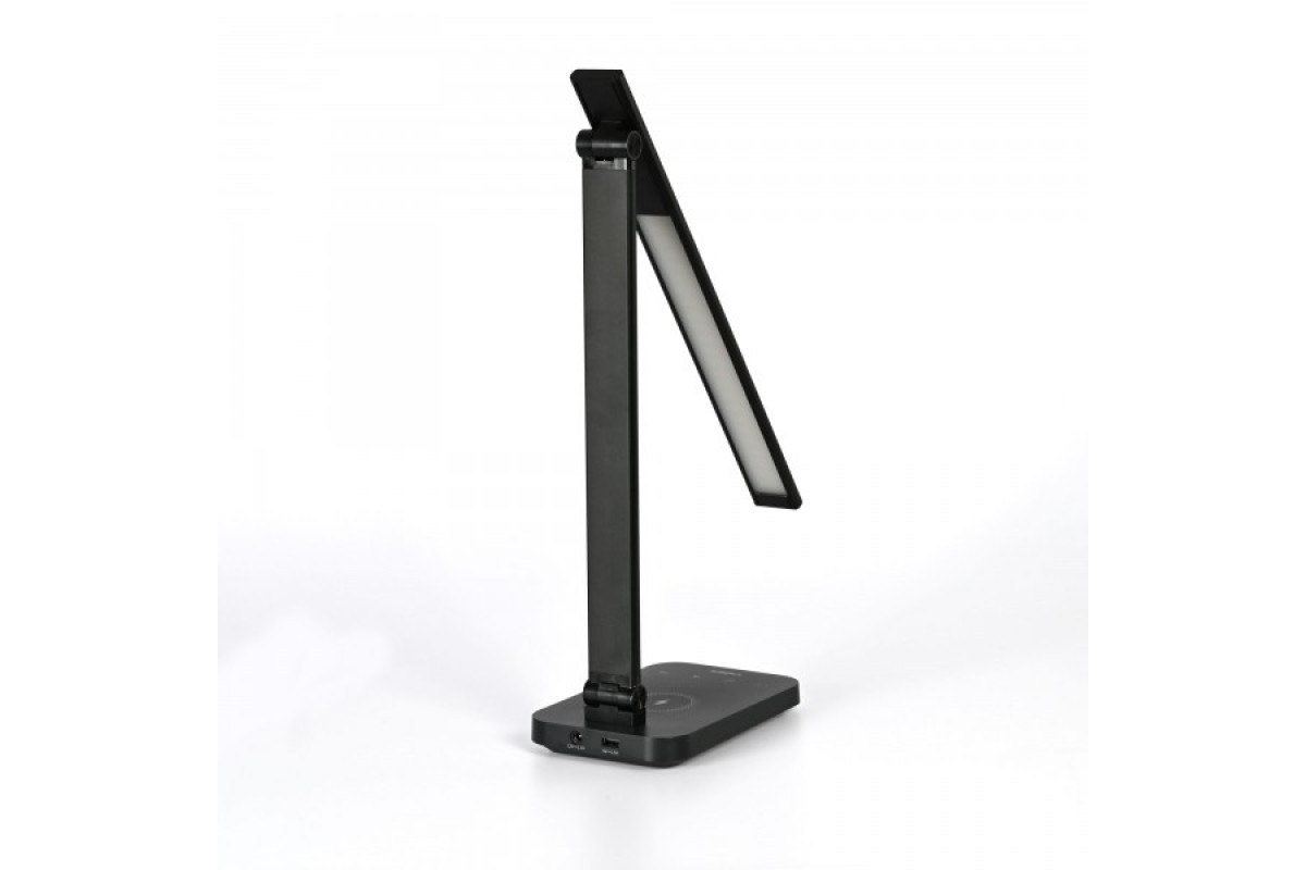 LED лампа настiльна з бездротовою зарядкою VIDEX VL-TF17B 18W 1800-6500K (VL-TF17B)