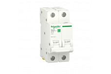 Автоматичний вимикач RESI9 Schneider Electric 10 А, 2P, крива С, 6кА (R9F12210)