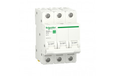 Автоматичний вимикач RESI9 Schneider Electric 10 А, 3P, крива В, 6кА (R9F02310)