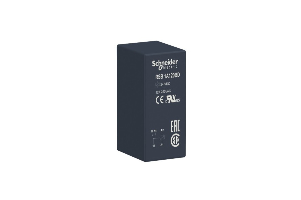Реле 1 CO 24В постійний струм (RSB1A120BD)