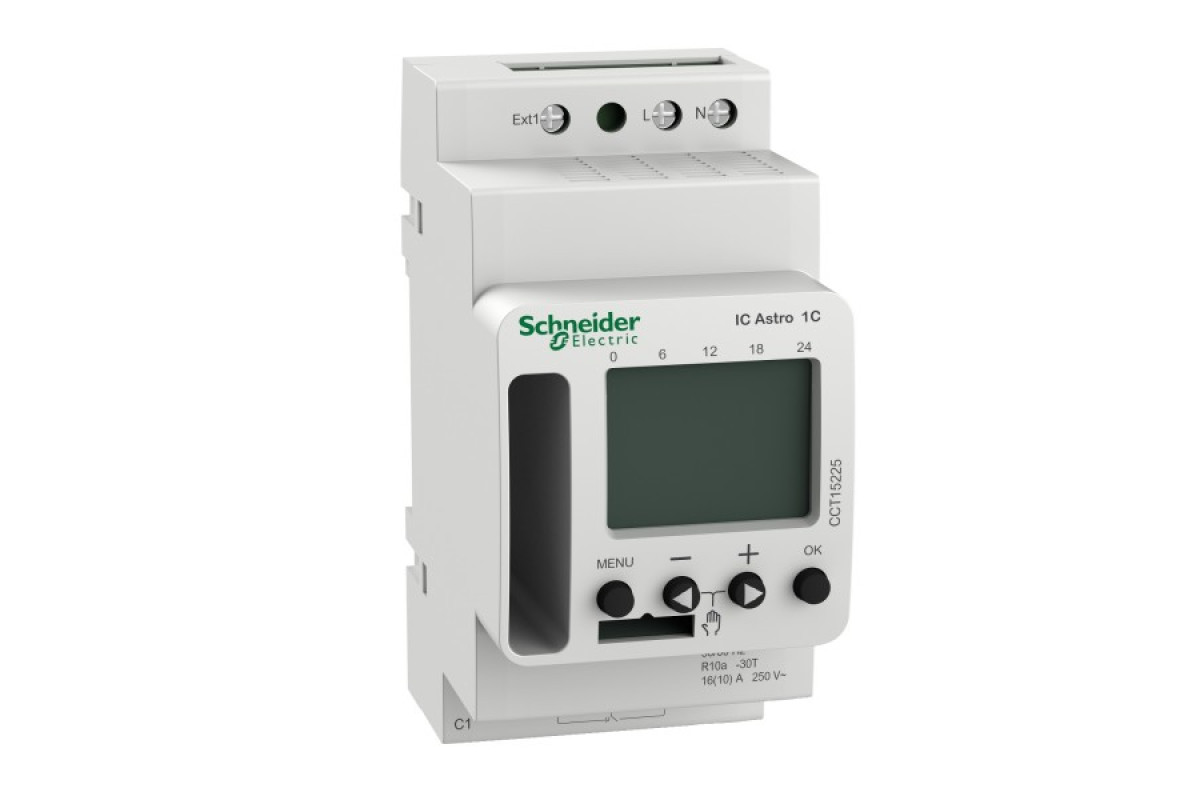 Програмований сутінковий вимикач, Acti9 IC Astro 1C SMART (CCT15225)