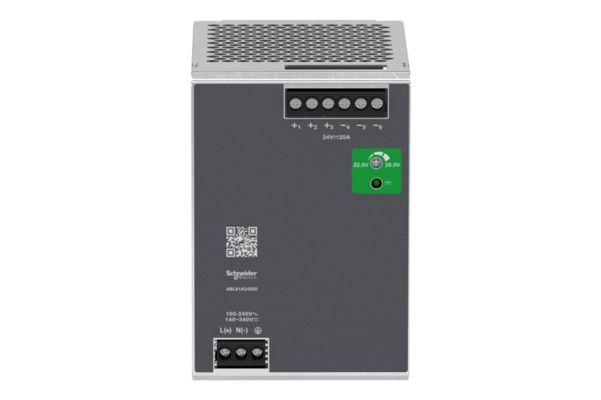 Блок живлення оптимізований 1Ф 24В 20A (ABLS1A24200)