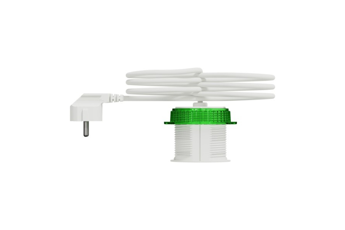 Настільний блок XS з розеткою DE та USB типу A, антрацит (INS44004)
