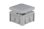 Розподільна коробка 90Х90Х52 IP55 з сальник гумовий (PLK4010850)