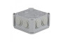 Розподільна коробка 90Х90Х52 IP55 з сальник гумовий (PLK4010850)