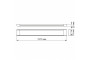 LED светильник линейный VIDEX 54W 1,2М 5000K (VL-BN-54125)