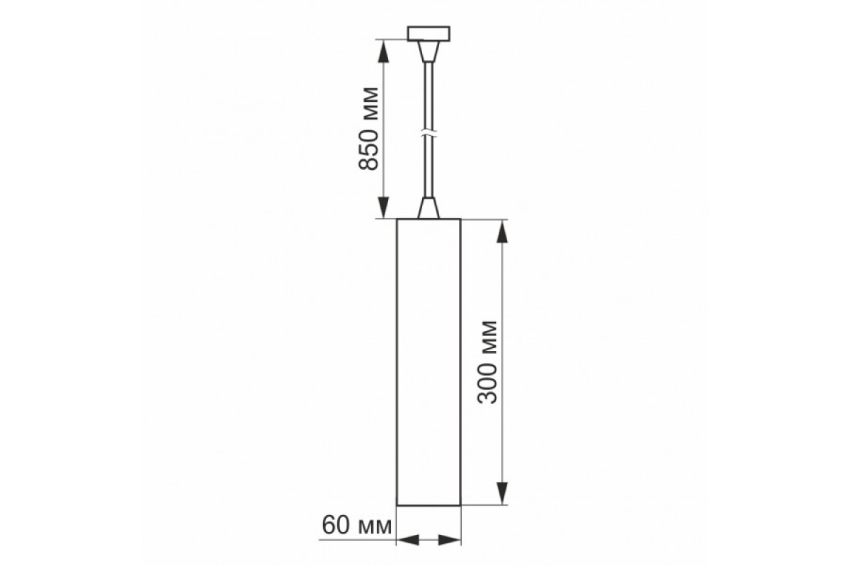 LED светильник подвесной накладной VIDEX 10W 4100K белый (VL-SP-10034W) 26482