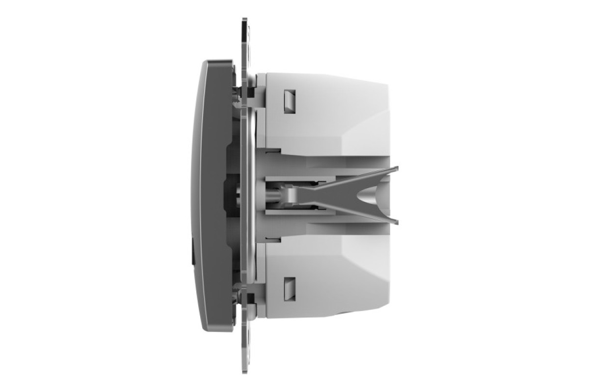 USB розетка A+C, 3 A, 45 Вт, Алюміній Sedna Design (SDD113404)