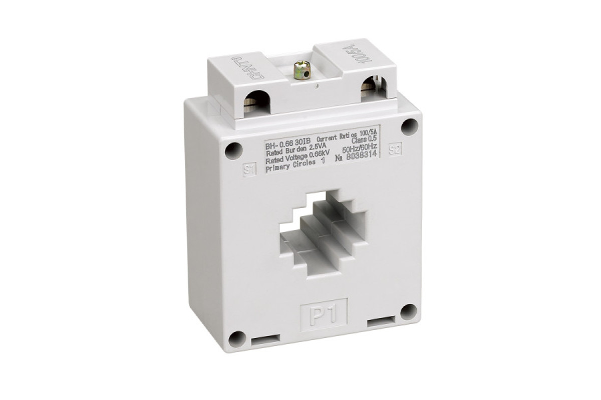 Трансформатор струму BH-0.66 30IB 100/5A кл.т. 0,5 IEC (824017) (824017)