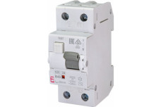 Дифференциальный автомат KZS-2M 40A/0.03A 2 полюса тип AC 10kA х-ка B ETI (002173108)