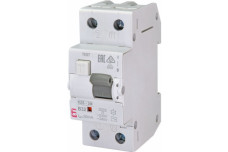 Дифференциальный автомат KZS-2M 32A/0.03A 2 полюса тип AC 10kA х-ка B ETI (002173107)