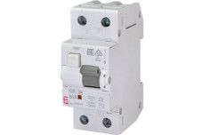 Дифференциальный автомат KZS-2M 25A/0.03A 2 полюса тип AC 10kA х-ка B ETI (002173106)