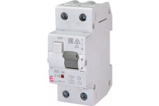 Дифференциальный автомат KZS-2M 10A/0.03A 2 полюса тип AC 10kA х-ка C ETI (002173122)