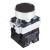 Кнопка NP2-BA25 без подсветки черная 1NO+1NC IP40 (573962)  = 127.00 грн 