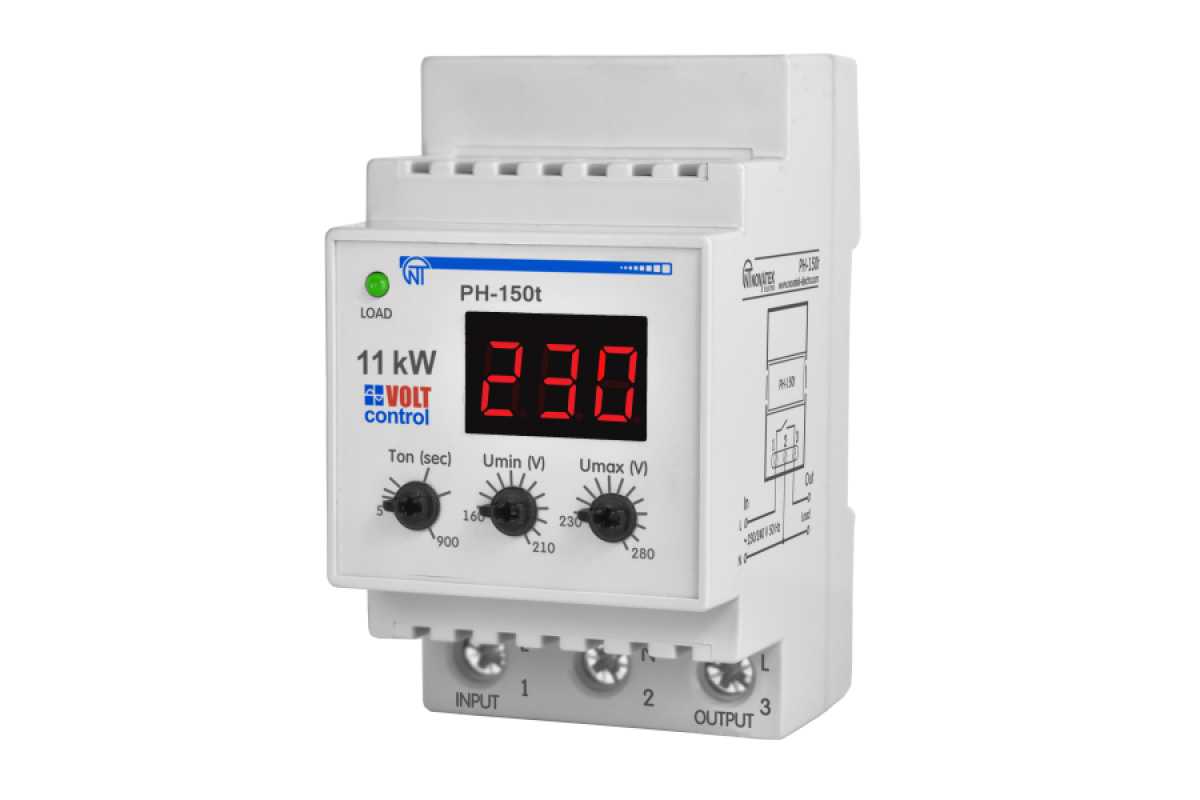 Реле напряжения РН-150t (NTRN150T3)