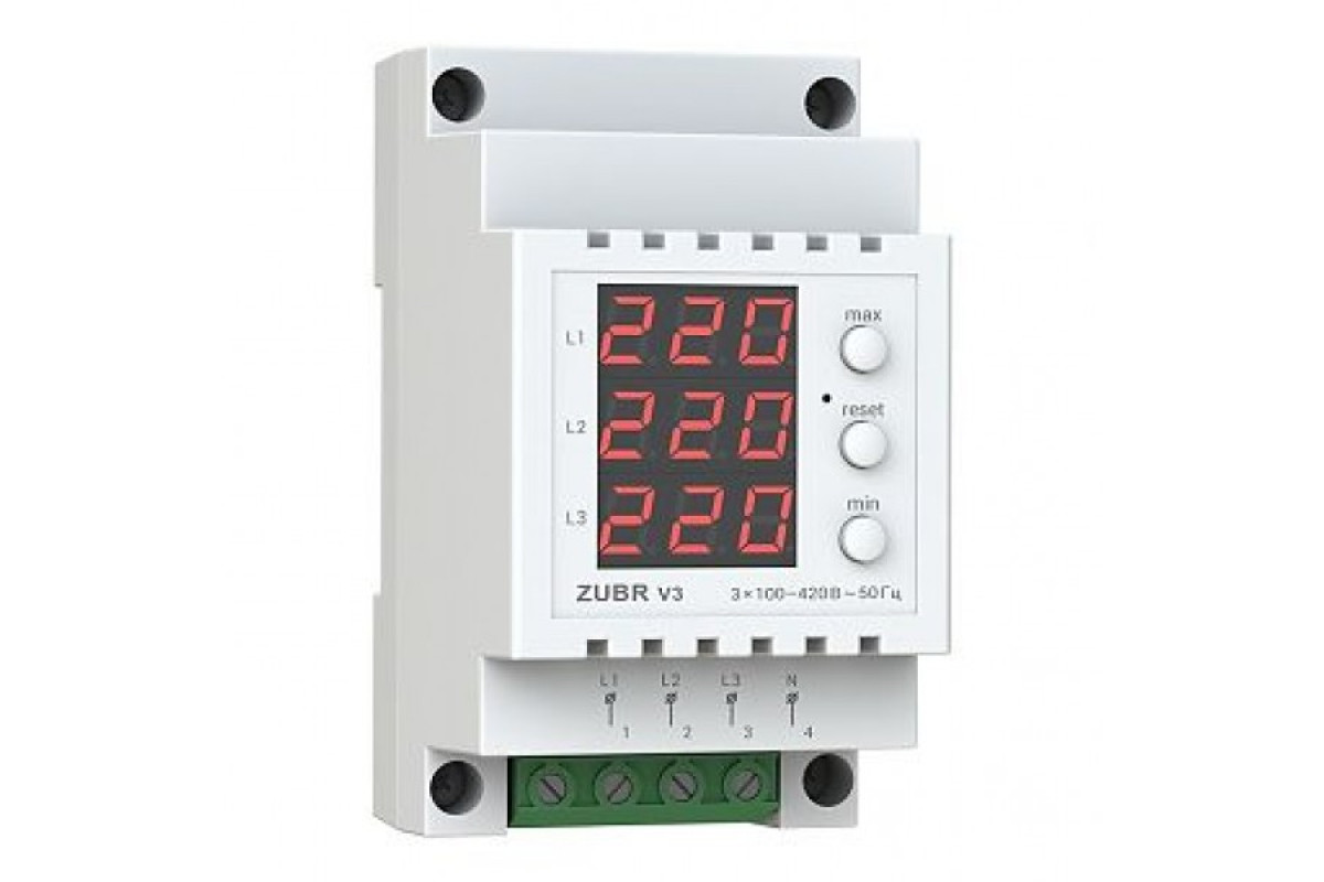 Трехфазный вольтметр ZUBR V3