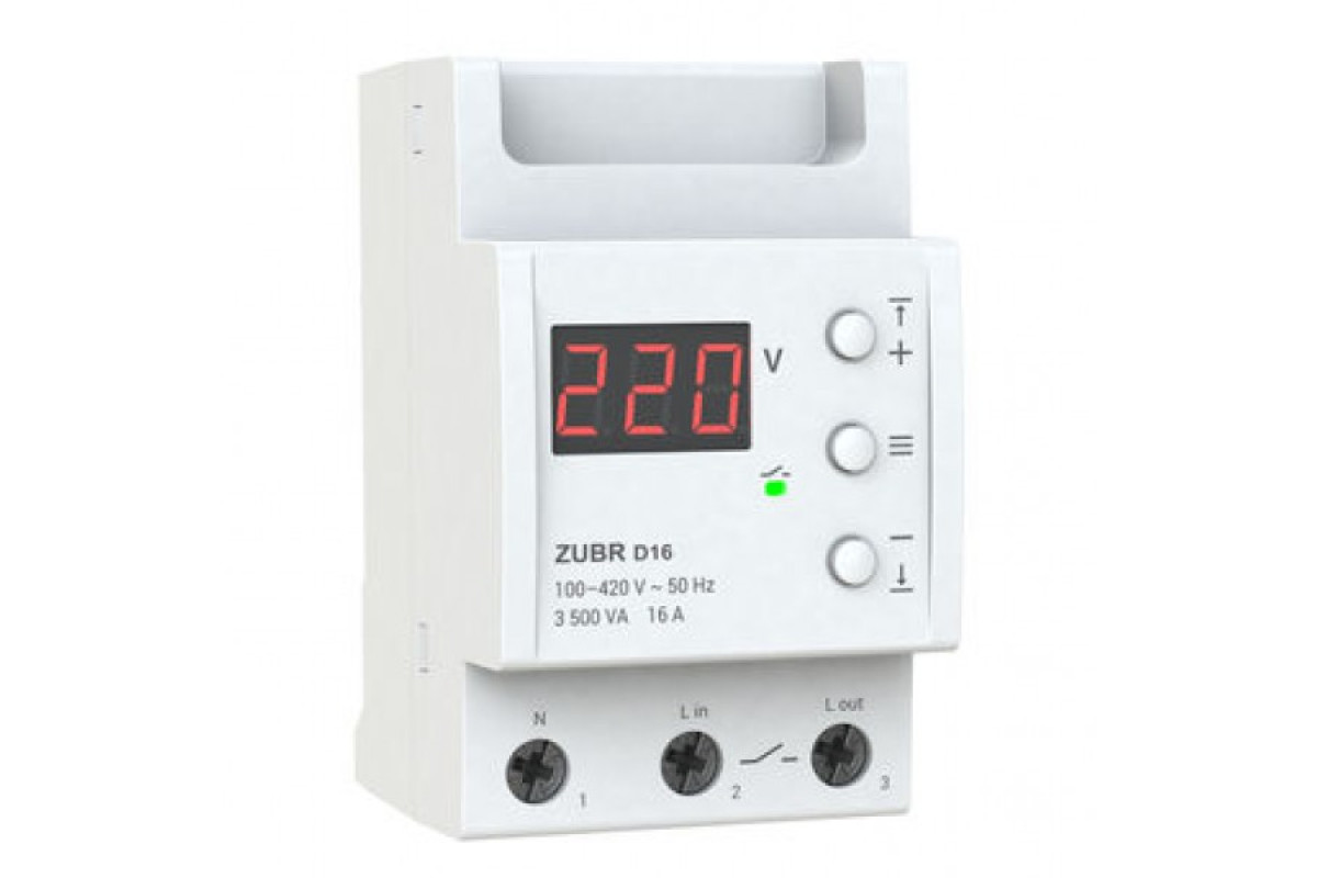 Реле напряжения ZUBR D16