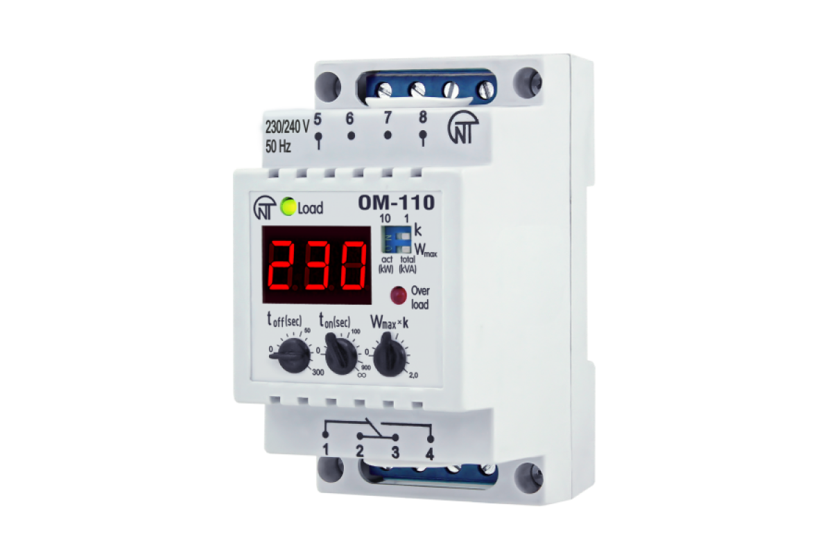 Реле ограничения мощности ОМ-110 (NTOM11000)