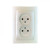 Розетка 2-я без заземления, Mono Electric, DESPINA (жемчужина) (102-252505-121)  = 194.00 грн 