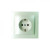 Розетка 1-я с заземлением, Mono Electric, DESPINA (жемчужина) (102-252521-117)  = 162.00 грн 
