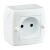 Розетка 1-я без заземления, Mono Electric, OCTANS IP 20 (белый) (104-010106-116)  = 91.00 грн 