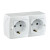 Розетка 2-я с заземлением, Mono Electric, OCTANS IP 20 (белый) (104-010107-120)  = 171.00 грн 