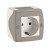 Розетка с заземлением, Mono Electric, OCTANS IP 20 (серый) (104-020007-117)  = 107.00 грн 