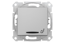 Кнопочный выключатель Sedna Schneider Electric с символом 