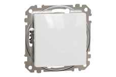 1 клавишный выключатель Белый Sedna Design (SDD111101)