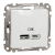 USB розетка A+C 2,4A белая Sedna Design (SDD111402)  = 2 737.00 грн 