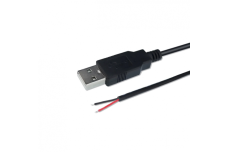 Кабель USB 2.0 PROLUM™ - 1М, Черный (503044)