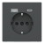 D-Life Розетка 16 A USB A+C 3 A, Антрацит (MTN2367-6034)  = 7 762.00 грн 