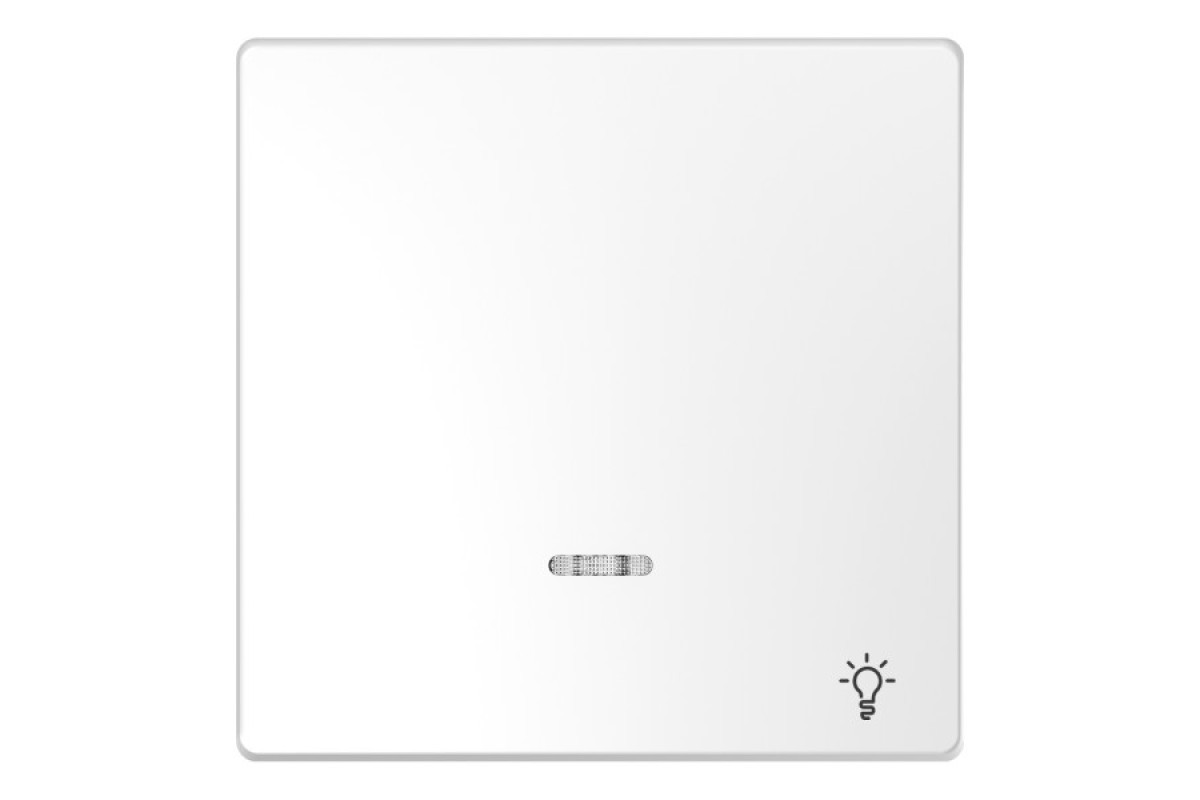 D-Life Клавиша для LED с меткой звонок Белый лотос (MTN3325-6035)