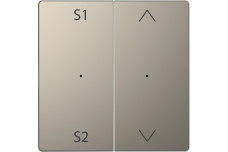 D-Life P-Link К. 2-на S1/S2, вх/д, Никель (MTN5227-6050)