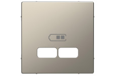 D-Life Центральная накладка USB Никель (MTN4367-6050)