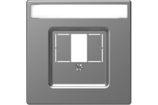 D-Life Центральная накладка TAE/Audio Нержавеющая сталь (MTN4250-6036)