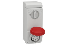 Розетка UNIKA с блоком 16A 3P-N-E (83086)