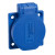 Розетка SСHUKO синяя 50Х50 250В/16А IP54 С (PKS52B)  = 327.00 грн 